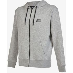 New Balance MNH1318-AG Gri Erkek Sweatshirt