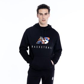 New Balance MNH1361-BK Siyah Erkek Sweatshirt
