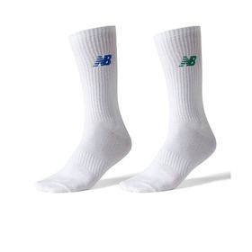 New Balance SOA08-WT1-100 Socks 2'li Beyaz Unisex Çorap