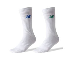 New Balance SOA08-WT1-100 Socks 2'li Beyaz Unisex Çorap