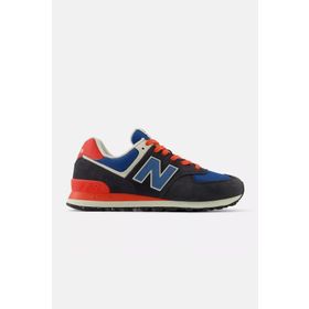 New Balance U574RBA Siyah - Kırmızı Erkek Spor Ayakkabı