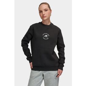 New Balance UNC3348-BK Siyah Unisex Sweatshirt