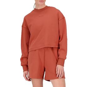 New Balance WNC3369-MHY Gri Kadın Sweatshirt