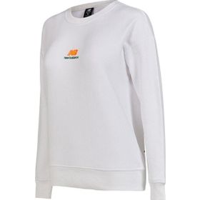 New Balance WNH1308 Lifestyle Beyaz Woman Sweat Kadın Sweatshirt