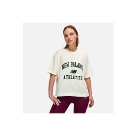 New Balance WNT1402 Beyaz Kadın T-shirt
