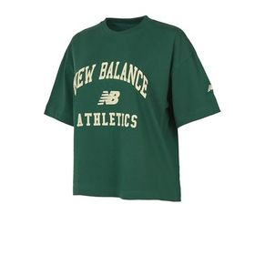 New Balance WNT1402-GRN Yeşil Kadın T-shirt