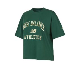 New Balance WNT1402-GRN Yeşil Kadın T-shirt