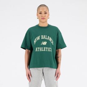 New Balance WNT1402 Yeşil Kadın T-shirt