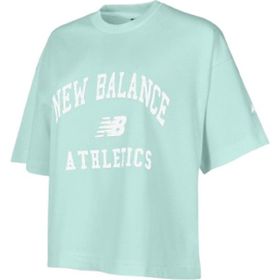 New Balance Wnt1402 Yeşil Kadın Tişört