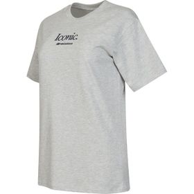 New Balance WNT3379-SAH Gri Kadın T-shirt