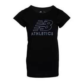 New Balance WPS003-BK Nb Athletics Womens Tee Kadın T-Shirt
