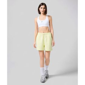 New Balance WS41508-LLT-381 Sarı Athletics French Terry Short Kadın Şort