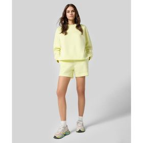 New Balance WS41550-LLT-381 Sarı Hyperembossed Short Kadın Şort