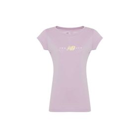 New Balance WTT2033-PBR Mor Kadın T-shirt