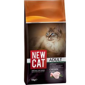 New Cat Premium Tavuklu 15 kg Tüm Irklar İçin Yetişkin Kuru Kedi Maması