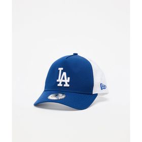 New Era 11405497-001 Turuncu Los Angeles Dodgers Clean A-Frame Trucker 9Forty Unisex Şapka