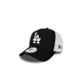 New Era 11405498-001 Siyah Los Angeles Dodgers Clean A-Frame Trucker 9Forty Unisex Şapka