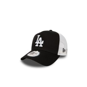 New Era 11405498-001 Siyah Los Angeles Dodgers Clean A-Frame Trucker 9Forty Unisex Şapka