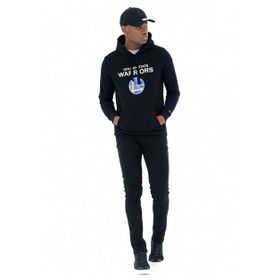 New Era 11530759-TEAM LOGO PO HOODY GOLWAR Kapüşon Yaka Siyah Erkek Sweatshirt