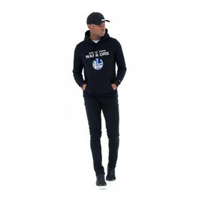 New Era 11530759-TEAM LOGO PO HOODY GOLWAR Kapüşon Yaka Siyah Erkek Sweatshirt