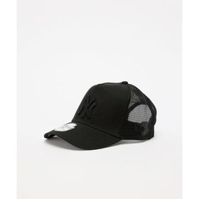 New Era 11579474-001 Siyah New York Yankees Clean A-Frame Trucker 9Forty Unisex Şapka