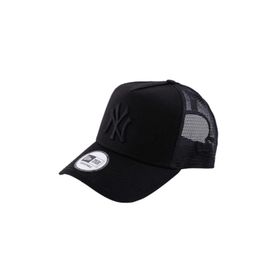 New Era 11579474-001 Siyah New York Yankees Clean A-Frame Trucker 9Forty Unisex Şapka
