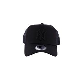 New Era 11579474-001 Siyah New York Yankees Clean A-Frame Trucker 9Forty Unisex Şapka
