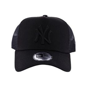 New Era 11579474-001 Siyah New York Yankees Clean A-Frame Trucker 9Forty Unisex Şapka
