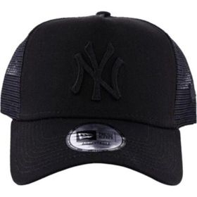 New Era 11579474-001 Siyah New York Yankees Clean A-Frame Trucker 9Forty Unisex Şapka