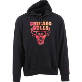 New Era 60284692-NBA NEON FADE HOODY CHIBUL Kapüşon Yaka Siyah Erkek Sweatshirt