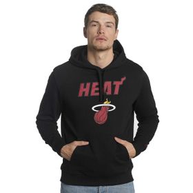 New Era Team Logo Po Hoody Miahea Blk Kapüşonlu Normal Kalıp Düz Siyah Erkek Sweatshirt