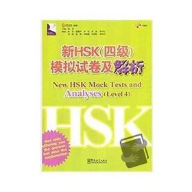 New HSK Mock Tests and Analyses Level 4 +MP3 CD Çince Yeterlilik Sınavı - Chen Xiang