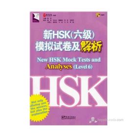 New HSK Mock Tests and Analyses Level 6 +MP3 CD Çince Yeterlilik Sınavı - Chen Xiang
