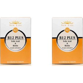 New Life B12 Plus Methylcobalamin 2x60 Dilaltı Tablet