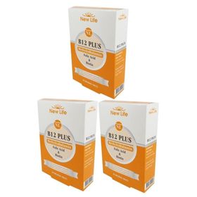 New Life B12 Plus Methylcobalamin 60 Dilaltı Tablet