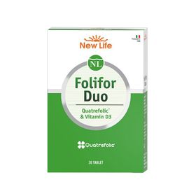 New Life Folifor Duo Vitamin D3 30 Tablet