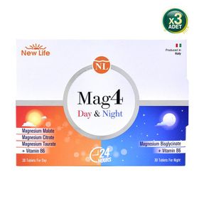 New Life Mag4 Day Night Vitamin B6 60 Tablet