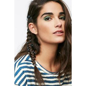 New Look 1629 Funky Blue Saç 7'li Kadın Küpesi