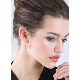 New Look 3371 Gümüş Shakira Küpe