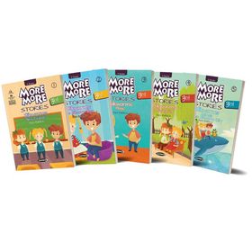 New More More 3.Sınıf Stories İngilizce Hikaye Seti 5 Kitap - Kurmay Yayınları