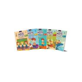 New More More 3.Sınıf Stories İngilizce Hikaye Seti 5 Kitap - Kurmay Yayınları