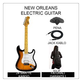 New Orleans NHS9720 Stratocaster HSS Sunburst Elektro Gitar