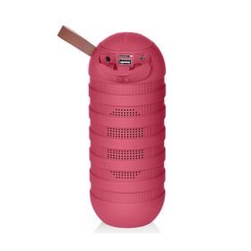 New Rixing NR-3025 Tws Kırmızı Bluetooth Hoparlör