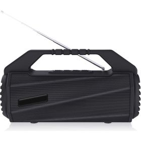 New Rixing NR-4025FM Siyah Taşınabilir Bluetooth Hoparlör