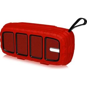 New Rixing NR-5018 Kırmızı Bluetooth Hoparlör