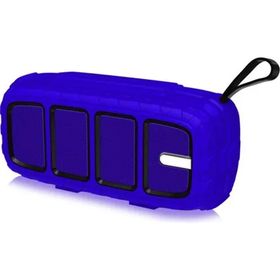 New Rixing NR-5018 Mavi Taşınabilir Bluetooth Hoparlör