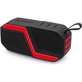 New Rixing NR-5019 Kırmızı Bluetooth Hoparlör