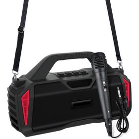 New Rixing NR-6011M Taşınabilir Kırmızı Bluetooth Hoparlör