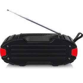 New Rixing NR-907FM Tws Kırmızı Bluetooth Hoparlör