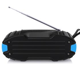 New Rixing NR-907FM Tws Mavi Bluetooth Hoparlör